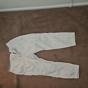 Athleta white comfy joggers